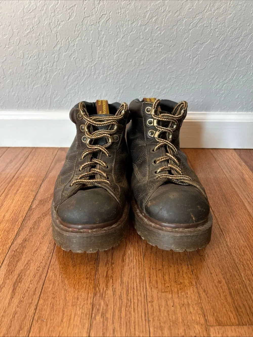 Dr. Martens Air Wair Work Boots Ankle Men’s Size 10 Brown